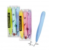 Twist eraser pencils TRENDHAUS BTS, set of 3 pcs, color mix