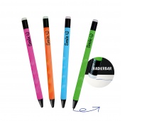 Ścieralny długopis żelowy TRENDHAUS BTS, mix kolorów