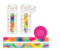 Linijka magnetyczna składana TRENDHAUS GF, 30 cm, mix kolorów