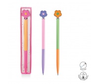 Długopis metalowy TRENDHAUS GFH, kwiatek, mix kolorów