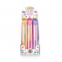 Metal ball pen TRENDHAUS GFH, flower, color mix