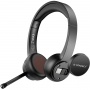 Wireless headphones Q-CONNECT, with microphone, black