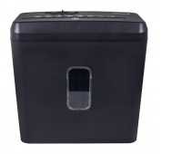 Shredder OFFICE PRODUCTS, cross-cut, up to 5 sheets A4, 8l bin, black