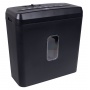 Shredder OFFICE PRODUCTS, cross-cut, up to 5 sheets A4, 8l bin, black, Shredders, Office appliances and machines