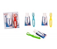 Toothbrush & toothpaste erasers TRENDHAUS ER, set 2 pcs, color mix