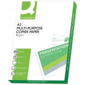 Papier ksero Q-CONNECT, A3, klasa B, 161CIE, 500ark.