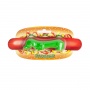 Eraser Hot Dog TRENDHAUS ER, color mix