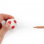 Eraser football TRENDHAUS ER, Ø 3.7 cm, color mix