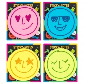 Karteczki samoprzylepne TRENDHAUS Ch&S, 100 kart., mix kolorów