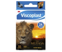 Children&rsquo;s plasters VISCOPLAST-3M, Mufasa The Lion King, 72&times;25 mm, 10 pcs, box