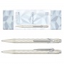 Pen CARAN D'ACHE 849 XMAS25 Alpine Frost, in box, white
