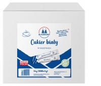 White sugar DIAMANT, in sachets, 1000x5g