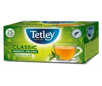 Herbata TETLEY Classic, zielona, 25 torebek