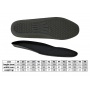 Anatomical insole VM FOOTWEAR, polyurethane, size 41, black