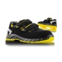 Protective sandals VM FOOTWEAR Edmonton 2275-S1PL ESD, size 36, black-yellow