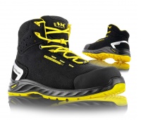 Safety boots VM FOOTWEAR Wisconsin 2290-S3L ESD, size 38, black-yellow