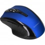Wireless mouse Q-CONNECT, 4-button, ambidextrous, 2xAAA, blue