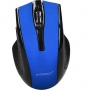 Wireless mouse Q-CONNECT, 4-button, ambidextrous, 2xAAA, blue