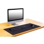 Podkładka pod mysz Q-CONNECT XXL, 90x40cm, czarna, Ergonomia, Akcesoria komputerowe