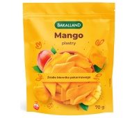 Dried mango BAKALLAND, in slices, 70g