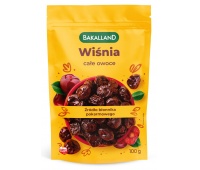 Dried cherries BAKALLAND, whole fruits, 100g