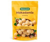 Macadamia nuts BAKALLAND, 75g