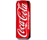 Coca-Cola Zero, puszka, 0,33l, kaucja