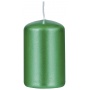 Pillar candle DONAU HOME Advent Gloss, 50x80mm, set of 4, glossy green