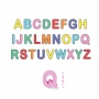 Eraser letters TRENDHAUS ABC-5, 26 pcs, color mix