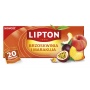 Tea LIPTON fruit, peach and passion fruit, 20 bags
