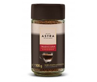 Coffee ASTRA Traditional Mild, instant, 100g