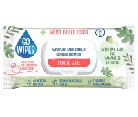 Papier toaletowy nawilżany GOWIPES Procto Care, z klapką, 44 szt.