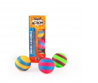 Juggling balls TRENDHAUS Take Action, set of 3, color mix