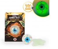 Plastelina w kształcie oka świecąca w ciemności TRENDHAUS Zombie Zone, 25 g, mix kolor&oacute;w