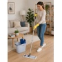 Set VILEDA PROFESSIONAL UltraSpeed Mini, bucket with wringer, telescopic handle, mop frame, Microlite mop