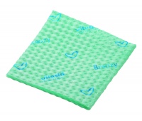 Cleaning cloth VILEDA PROFESSIONAL Breazy, 35 x 35 cm, green