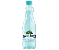 Woda ŻYWIEC ZDR&Oacute;J, delikatnie musująca, 0,5l, kaucja 