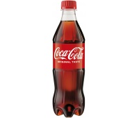 Coca-Cola, 0,5 l, kaucja