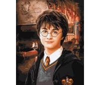 Malowanie po numerach IDEYKA, 40x50cm, Harry Potter: Pok&oacute;j wsp&oacute;lny Gryffindoru, 1 szt.