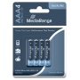 Baterie MEDIARANGE Premium Alkaine, Micro, LR03, 1,5V, blister, 4 szt., Baterie, Urządzenia i maszyny biurowe