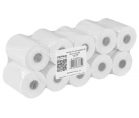 Thermal rolls OFFICE PRODUCTS, 57mm x 15m, 48 g/m&sup2; +/- 6, 10 pcs, white