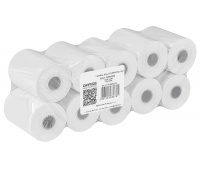 Thermal rolls OFFICE PRODUCTS, 57mm x 20m, 48 g/m&sup2; +/- 6, 10 pcs, white