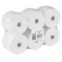 Thermal rolls OFFICE PRODUCTS, 57mm x 80m, 48 g/m&sup2; +/- 6, 6 pcs, white