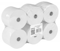 Thermal rolls OFFICE PRODUCTS, 57mm x 100m, 48 g/m² +/- 6, 6 pcs, white