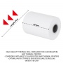 Thermal rolls OFFICE PRODUCTS, 60mm x 30m, 48 g/m&sup2; +/- 6, 10 pcs, white