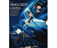 Malowanie po numerach IDEYKA, 40x50cm, metallic, Harry Potter: Lot samochodem, 1 szt.