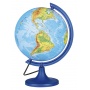 Physical globe DONAU, illuminated, diam. 250mm, in a box, German language version, Globes, School supplies