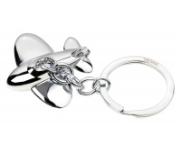 Keyring TROIKA Jetsetter, metal