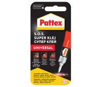 Klej uniwersalny SUPER PATTEX S.O.S., Ocean, 3g, transparentny