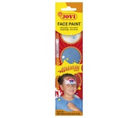 Farby do malowania twarzy JOVI Adventure, 3x8ml, z pędzelkiem i gąbką, mix kolor&oacute;w